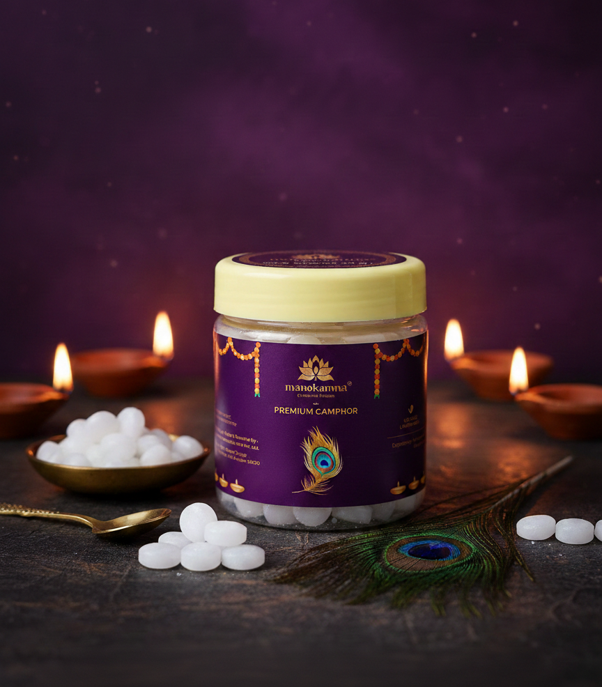 Manokamna Premium Puja Camphor